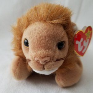 TY Beanie Babies Roary The Lion #4069 1996, Vintage, Collectible, Retired.